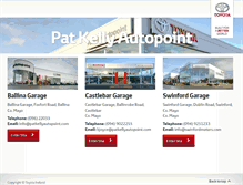 Tablet Screenshot of patkellyautopoint.com